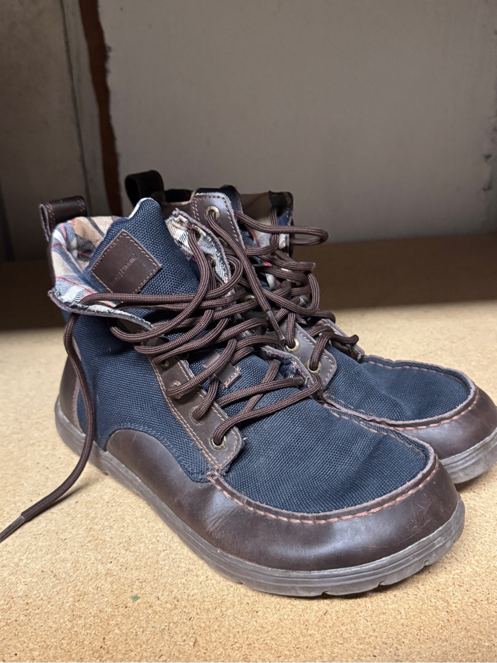 Lems Boulders Boot Navy Stout